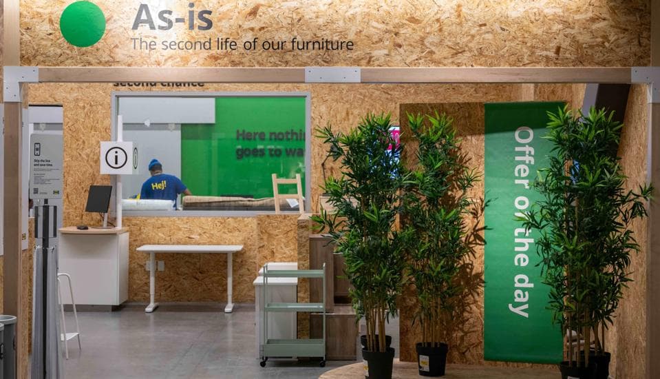 IKEA’s Circular Economy initiative, featuring buy-back, refurbishment, and resale programs, is redefining sustainability in the furniture industry (credits: IKEA)